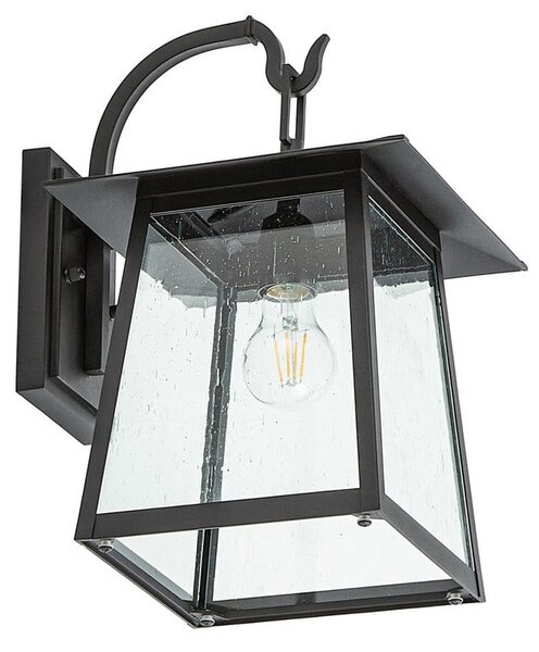 Lampade da esterno Lucande, Xavon, dimmerabile, Nero, Balcone, Alluminio, Campagna / rustico