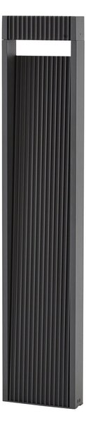 Lampade da esterno Lucande, Tavion, Nero, Terrazza, Alluminio, Moderno