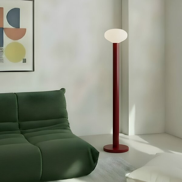 Lampada da terra ALDEX, Flo, Rosso, Soggiorno, Metallo, Design