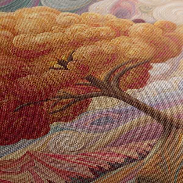 Quadro su tela – Albero della vita mistico nel paesaggio