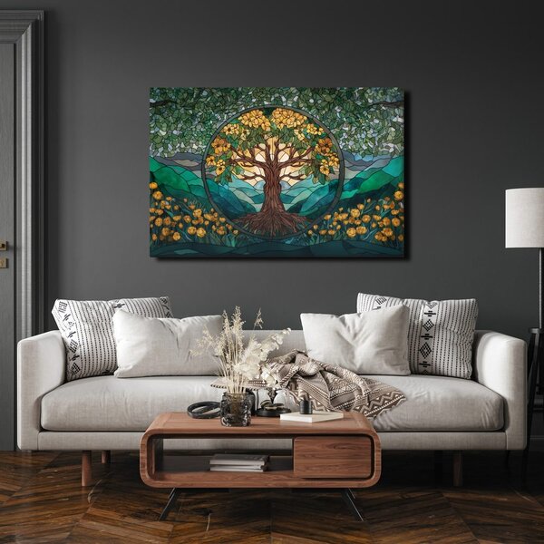 Quadro su tela – Albero della vita in fiore