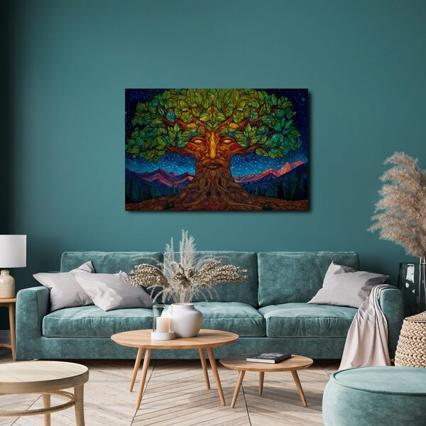Quadro su tela – Albero della vita mistico