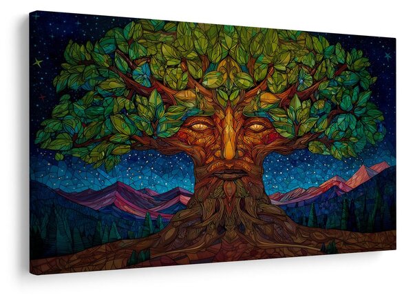 Quadro su tela – Albero della vita mistico