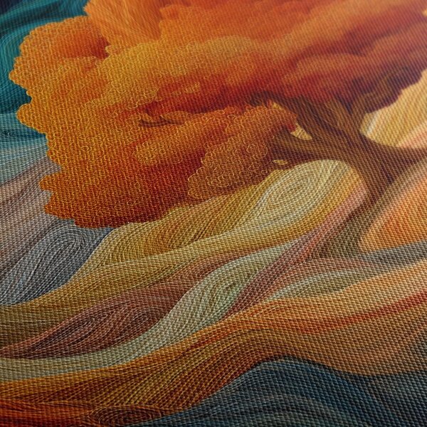 Quadro su tela – Albero della vita autunnale nel paesaggio