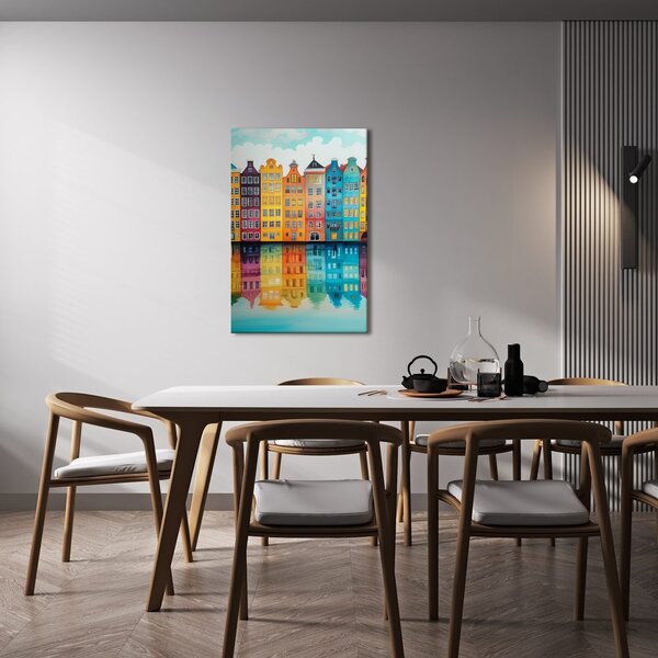 Quadro su tela – Architettura urbana vivace