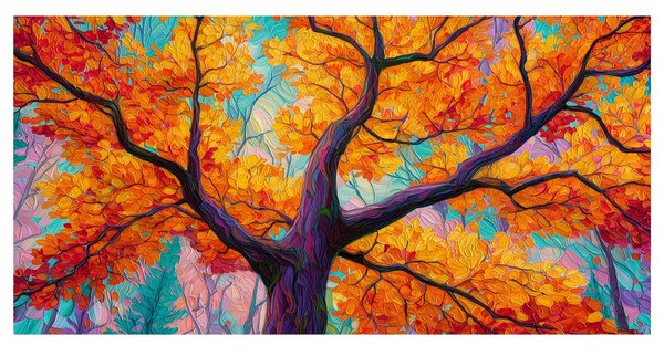 Quadro su tela – Splendido albero della vita nella natura
