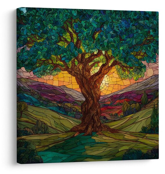 Quadro su tela – Magico albero della vita nella natura