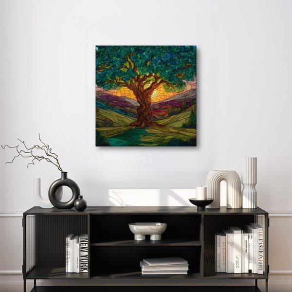 Quadro su tela – Magico albero della vita nella natura