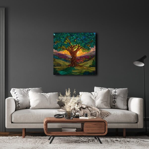 Quadro su tela – Magico albero della vita nella natura