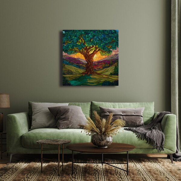 Quadro su tela – Magico albero della vita nella natura