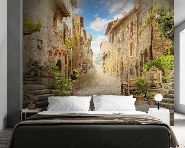 Carta da parati Stabilimento, fabbricato e proprietà, Carta da parati Città, u42397 : Uwalls.it