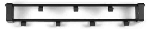 Attaccapanni da parete nero in metallo 60 cm Rex – Spinder Design