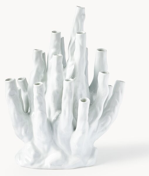 Vaso in porcellana di design Coral, alt. 40 cm