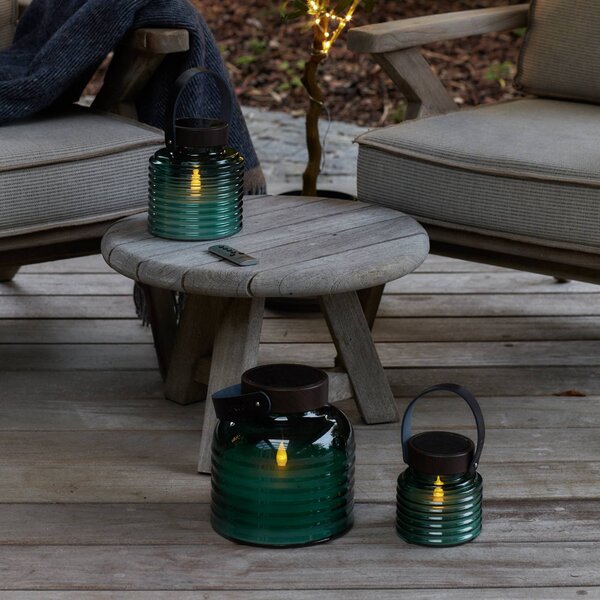 Sirius Lampada solare Aston Jar, Verde, Vetro, Lampada solare