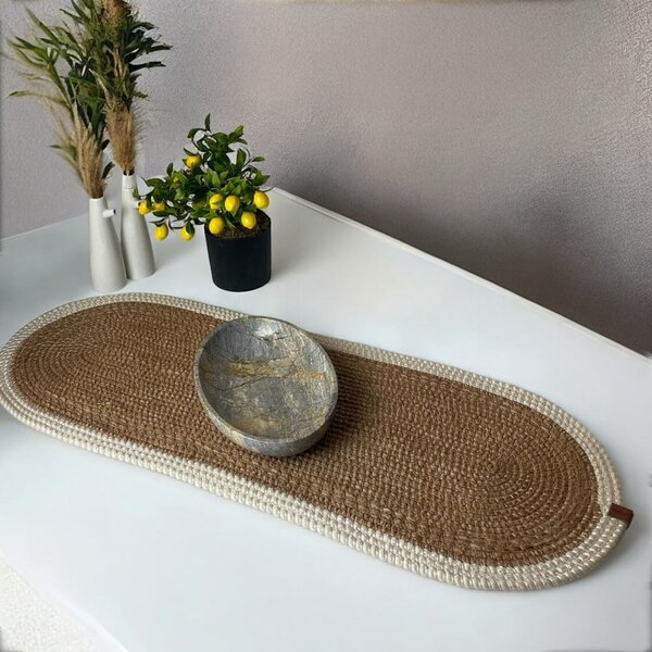 Runner in iuta 35x100 cm Wicker – Mila Home Luxury