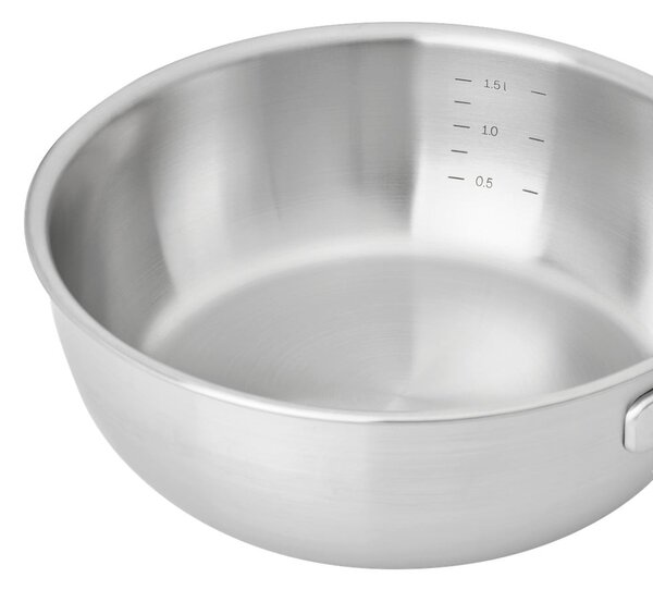 Pentola in acciaio inox con coperchio incluso per induzione 1,5 l Lucca 3.0 – FABINI