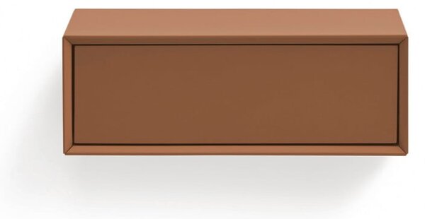 Comodino color mattone da parete Platt – Teulat