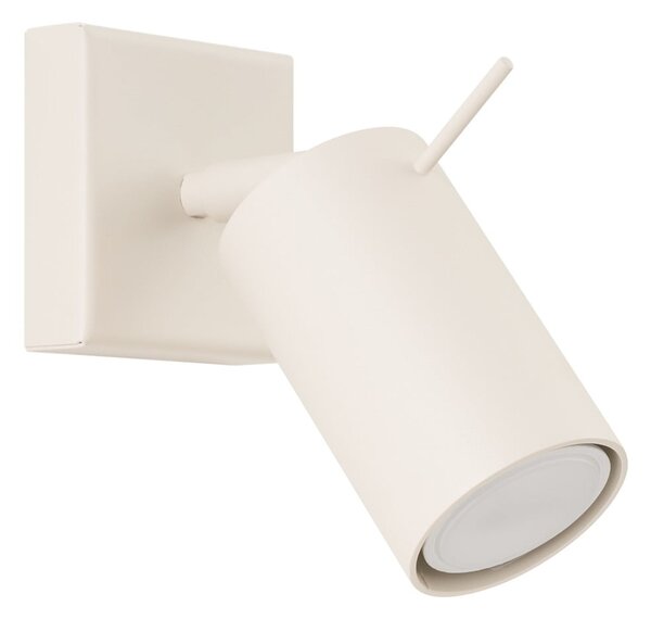Faretto color crema 8x16 cm Etna – Sollux