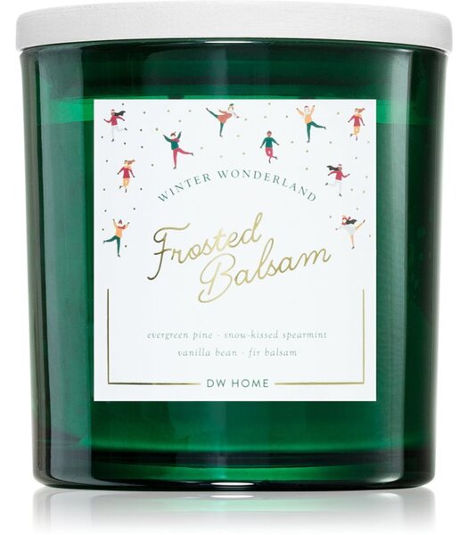 DW Home Winter Wonderland Frosted Balsam candela profumata 374 g