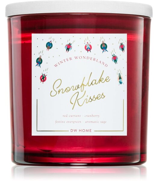 DW Home Winter Wonderland Snowflake Kisses candela profumata 374 g