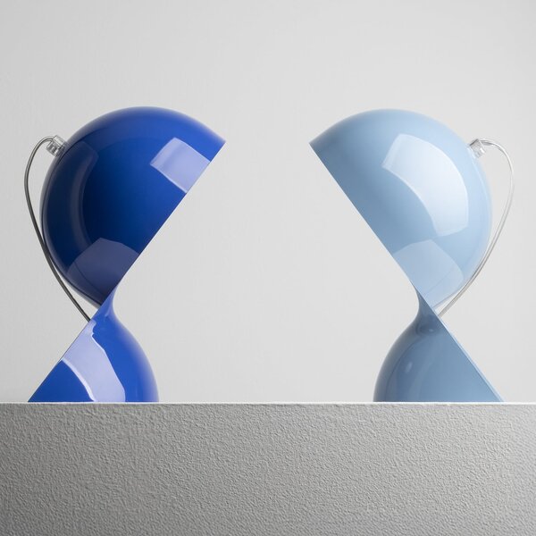 Lampade da tavolo Artemide, Dalú, Blu, Soggiorno, Plastica, Design