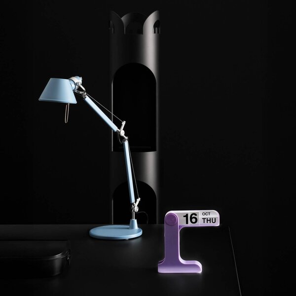Artemide Lampada da scrivania Tolomeo Micro, Blu, Studio / Ufficio, Alluminio, Design, Lampada da tavolo