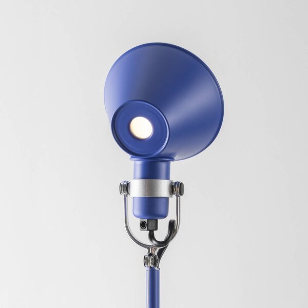 Artemide Lampada da scrivania Tolomeo Micro, Blu, Studio / Ufficio, Alluminio, Design, Lampada da tavolo