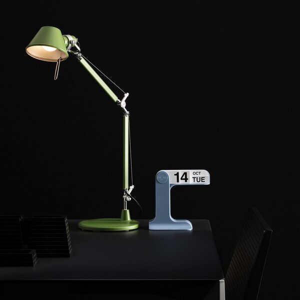 Lampade da tavolo Artemide, Tolomeo Micro, Verde, Studio / Ufficio, Metallo, Design