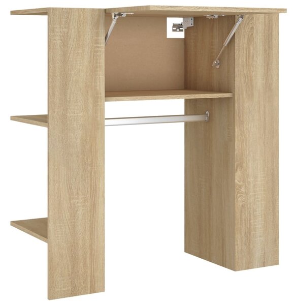 Scaffale Ingresso Rovere Sonoma 97,5x37x99 cm Legno Multistrato