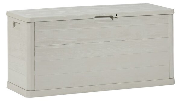 Contenitore da giardino grigio chiaro in plastica Woodys – Toomax