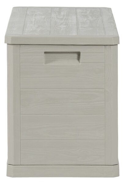 Contenitore da giardino grigio chiaro in plastica Woodys – Toomax
