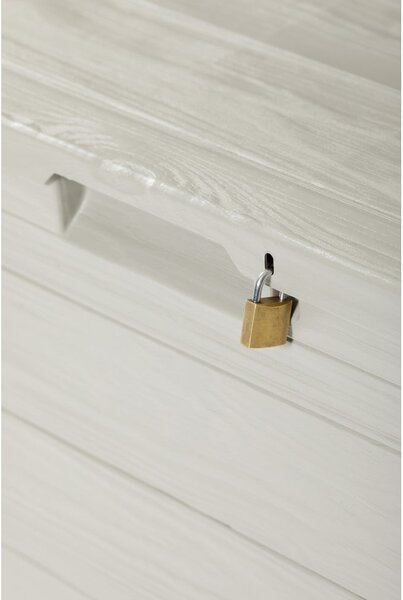 Contenitore da giardino grigio chiaro in plastica Woodys – Toomax