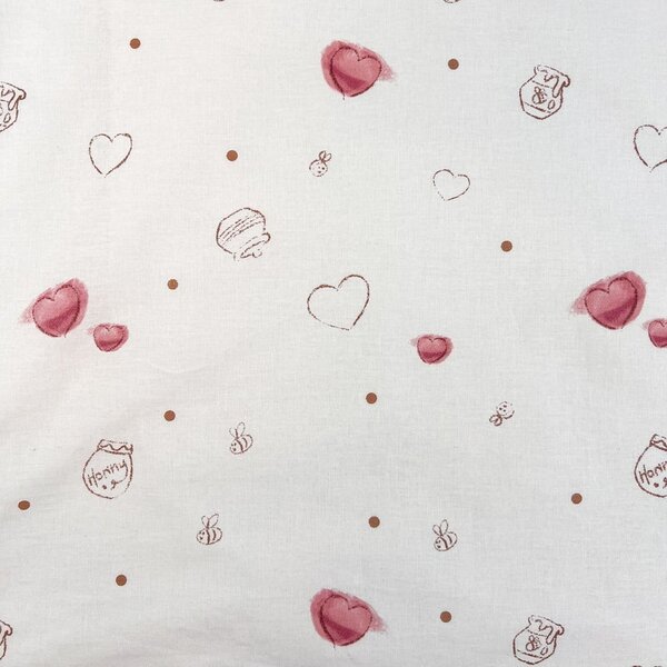 Set copripiumino e federa da bambini bianco in cotone per culla 100x135 cm WTP "Birthday party" – Jerry Fabrics