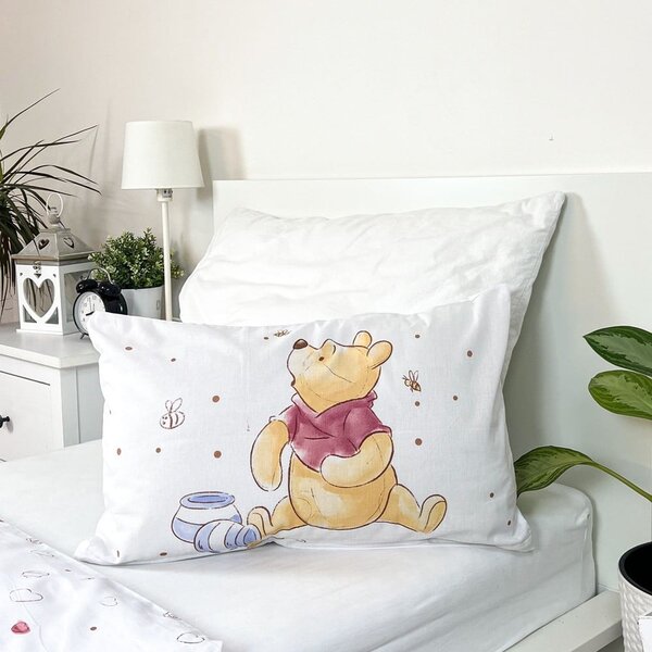 Set copripiumino e federa da bambini bianco in cotone per culla 100x135 cm WTP "Birthday party" – Jerry Fabrics