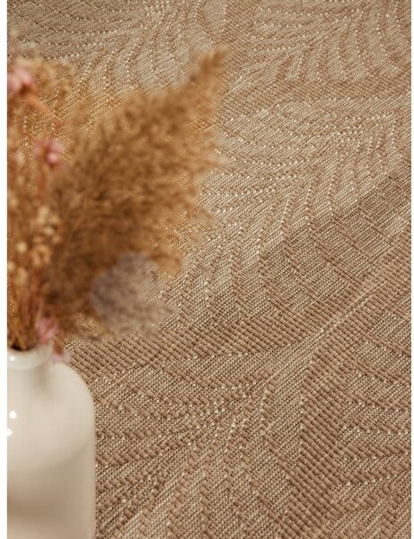 Passatoia da interno ed esterno beige/avorio 80x250 cm Duet Liora – NORTHRUGS