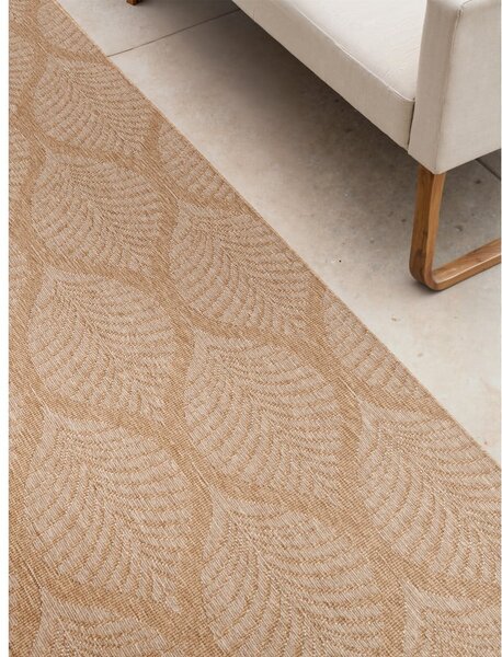 Passatoia da interno ed esterno beige/avorio 80x250 cm Duet Liora – NORTHRUGS
