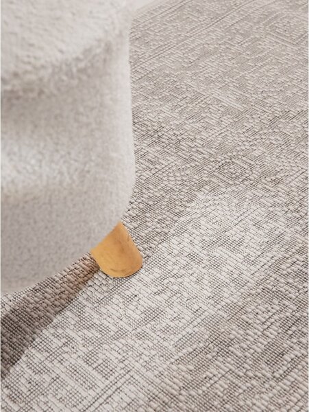 Passatoia da interno ed esterno grigia/avorio 80x250 cm Duet Kona – NORTHRUGS