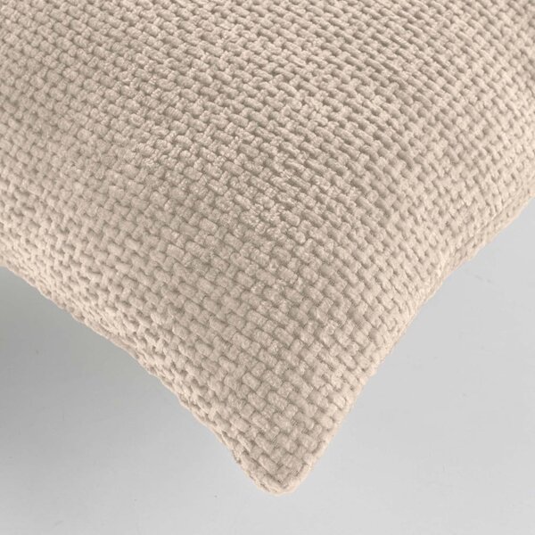 Cuscino decorativo in ciniglia 45x45 cm Leo – douceur d'intérieur