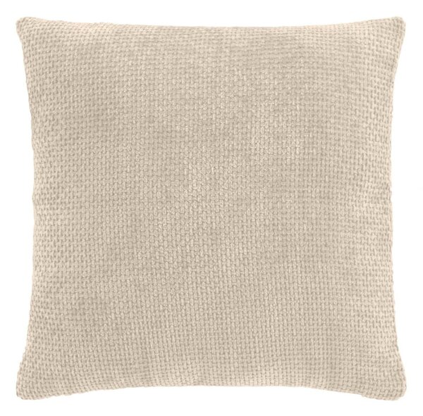 Cuscino decorativo in ciniglia 45x45 cm Leo – douceur d'intérieur