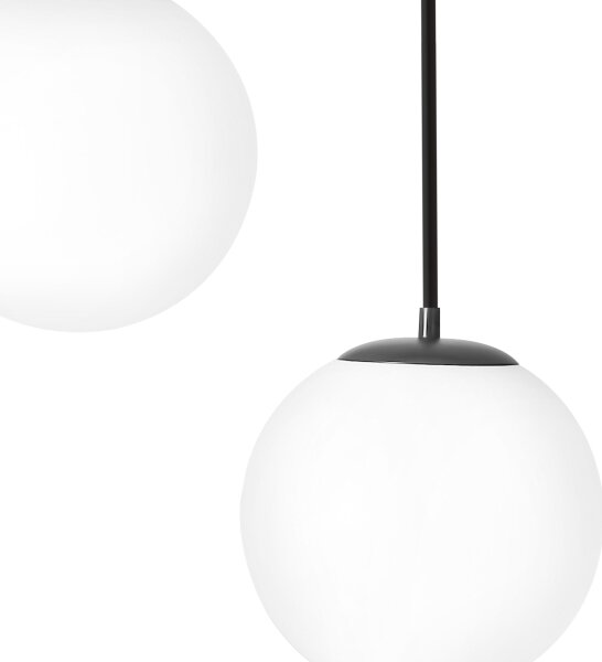 BRILAGI - Lampadario a sospensione con cavo POLOS 3xE27/40W/230V nero