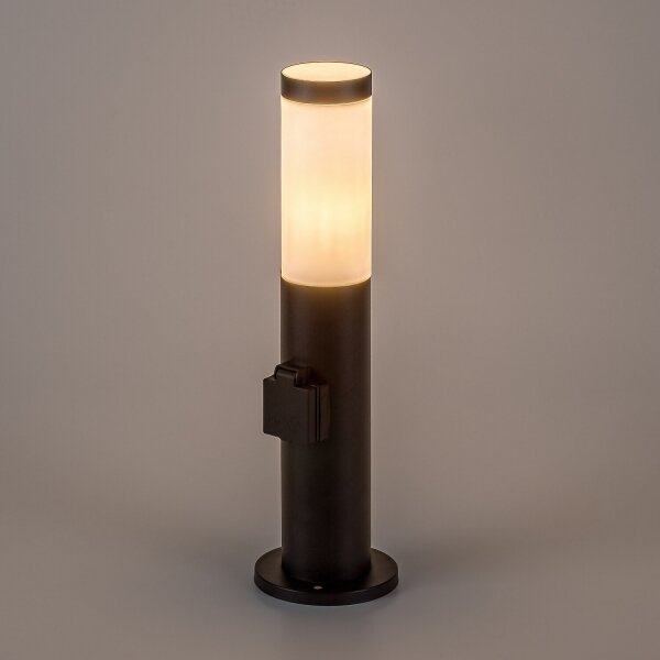 Rabalux 77194 - Lampada da esterno con presa BLACK TORCH 1xE27/25W/230V IP44