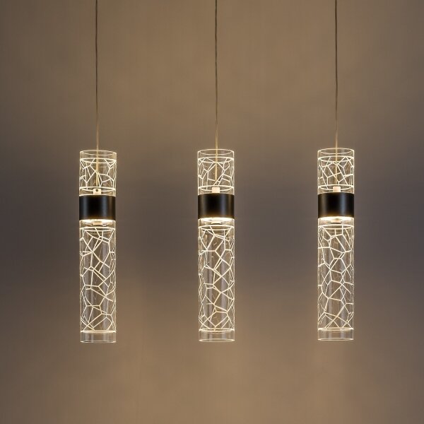 Rabalux 72187 - Lampadario LED a cavo ONIXO LED/24W/230V 3000K