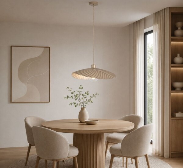 Rabalux 72057 - Lampada a sospensione con cavo BRIDGET 1xE27/40W/230V beige