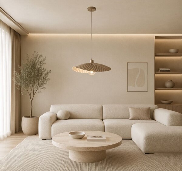 Rabalux 72057 - Lampada a sospensione con cavo BRIDGET 1xE27/40W/230V beige