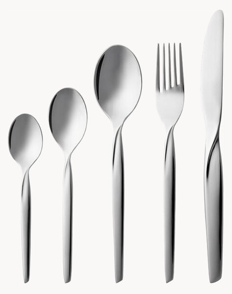 Set di 60 posate in acciaio inossidabile Twist, 12 persone