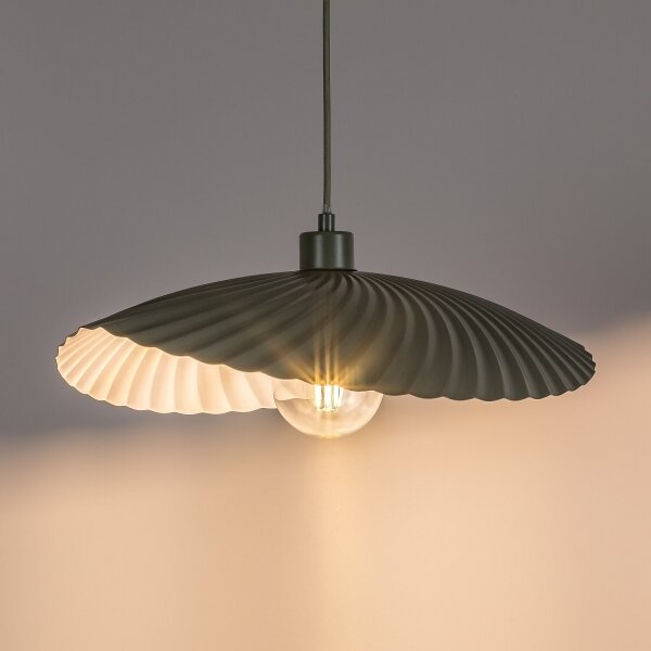 Rabalux 72056 - Lampadario a cavo BRIDGET 1xE27/40W/230V verde