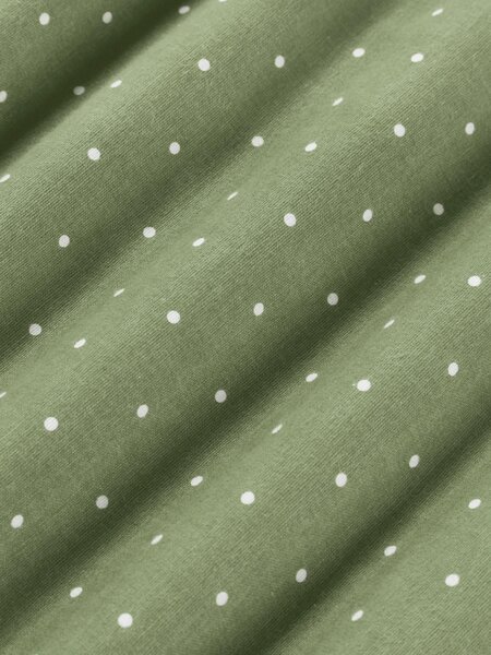 Copripiumino reversibile in flanella a pois Betty