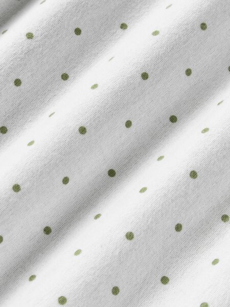 Copripiumino reversibile in flanella a pois Betty