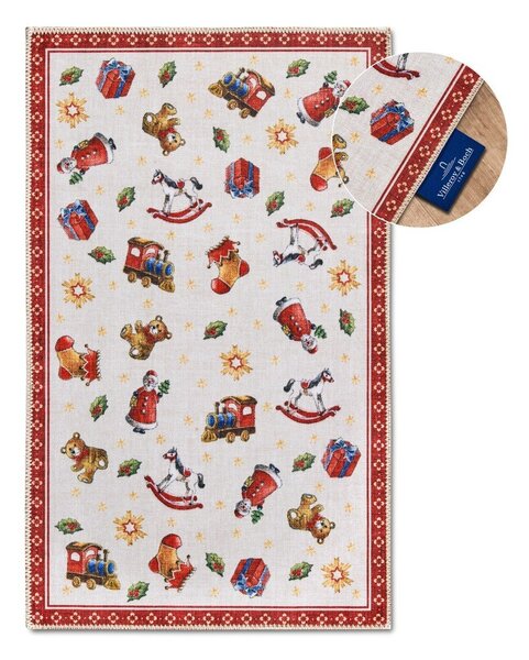 Tappeto rosso con motivo natalizio 50x80 cm Red Christmas - Villeroy&Boch