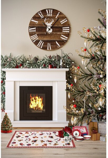 Tappeto rosso con motivo natalizio 50x80 cm Red Christmas - Villeroy&Boch